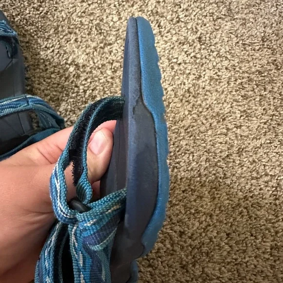 Blue kids teva Patterned Sandals - Picture 4 of 9